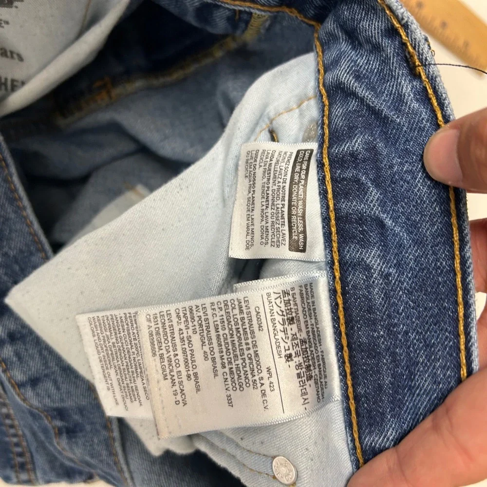 Levis note that